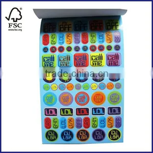 Removable Paper Word Sticker thumbnail-5
