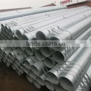TOP QUALITY GALVANIZED SEAMLESS STEEL PIPE MADE IN CHINA thumbnail-1