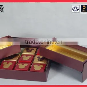 Custom Paper Cake Box With Ribbon / Cake Box Design Gift Box thumbnail-2
