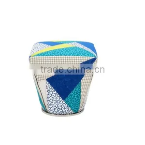 Patchwork Shoes Changing Stool thumbnail-3