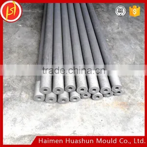 Cheapest Graphite Electrode Tube High Purity Graphite Rod/ Bar/ Tube thumbnail-1