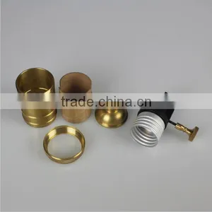 Restro Ediosn Bulb Brass Lampholder E27 E26 Pendants Switch Lamp Socket thumbnail-4