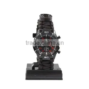 Paracord Watch, Paracord Survival Watch thumbnail-1