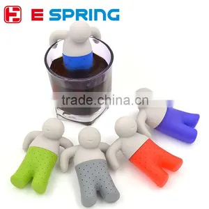 Tea Tool Interesting Life Partner Cute Mr Teapot Tea Infuser/Tea Strainer/Coffee & Tea Sets/silicone thumbnail-1