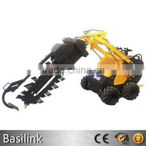 Europe/American/Australia Standard 380-400kg Mini Skid Steer Loader With Standard Bucket thumbnail-2