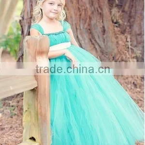 Maxi Fashion Green Tutu Dress Super Material Green Tutu Dress thumbnail-2