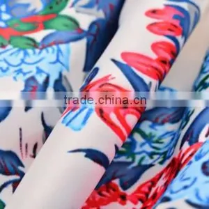 Fashion Women High Waist Floral Midi Skirt Slim Pleated Party Skirt thumbnail-3