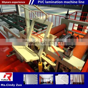 Pvc Laminated Gypsum Board Equipment/new Type Gypsum Ceiling Board Production Machinery thumbnail-6
