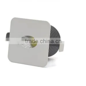 Square Shape Ellipse Hole 3W LED Downlight Epistar COB Clear Diffuser TEC002S3WQ3 thumbnail-3