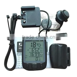 Portable Bicycle Accessories Cycle Computer Digital Bike Speedometer Wireless thumbnail-2