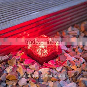 Energy Saving Yellow Integrated Greenway Solar Ice Brick Light thumbnail-5