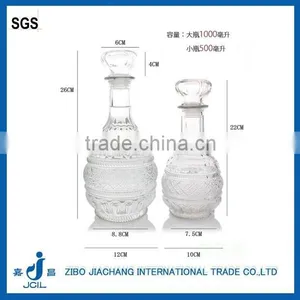 1000ml Glass Wine Bottles Wholesale thumbnail-1