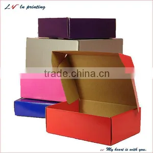 Hot Sale High Quality Custom Corrugated Packaging Box Different Color Mailing Box Made in Shanghai thumbnail-1