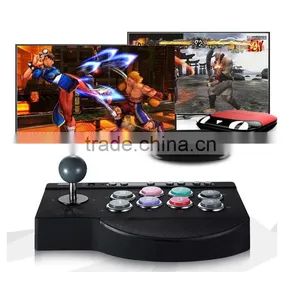 The Tilt the Arcade Joystick USB no Delay Handles Computer Game Tekken Street Fighter The King of Fighters the Rocker thumbnail-2