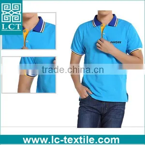 Fashion Slim Fit Navy Blue Custom Cute Couple Polo Shirt thumbnail-3