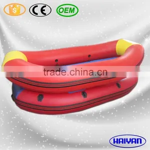 430cm Inflatable Boat With Air Mat Floor for Fishing, Sports, Rescue Use thumbnail-3