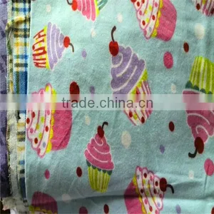 Printing Two Side Brushed Flannel Fabric Made in China thumbnail-1