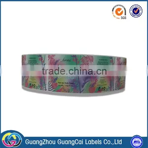 2016 China Supply Roll Packed Brand Logo With Factory Price Adhesive Sticker Label thumbnail-1
