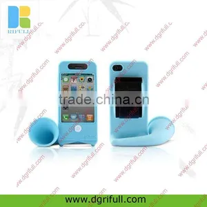 Silicone Hands-free Bicycle Amplifier for Iphone 4 thumbnail-1