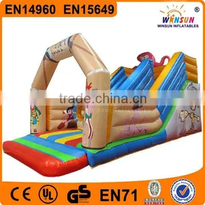 2014 China Best Selling Popular Hot Inflatable Slide for Sale thumbnail-1