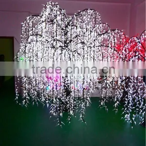 White Led Willow Tree Light thumbnail-1