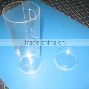 Small Clear Hard Plastic Tube thumbnail-1