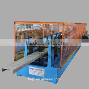 High Speed C Shape Beam Punching & Galvanized Sheet Strip Z Purlin Steel Cold Roll Forming Machine thumbnail-1