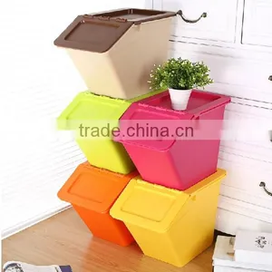 Fashional and Eco-friendly Plastic Storage Box Set thumbnail-1