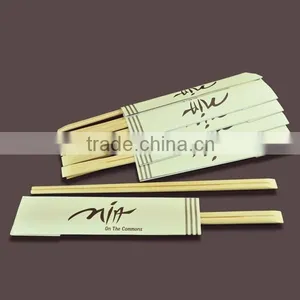 Good Quality Wooden Disposable Cover for Chopsticks for Sushi thumbnail-1