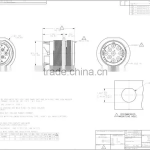 9 Way High Quality Cable Connector HD10-9-1939PE-B022 thumbnail-4