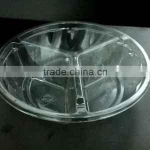 High Quality Take-away Food Container With Lid 3 Compartment thumbnail-5