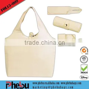 Foldable Canvas Shopping Bags for Promotion thumbnail-1