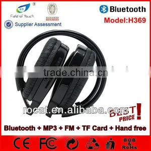 2014 Perfect Bluetooth Headset With Stereo Hifi Sound Quality and tf Card Slot fm Radio Function thumbnail-1