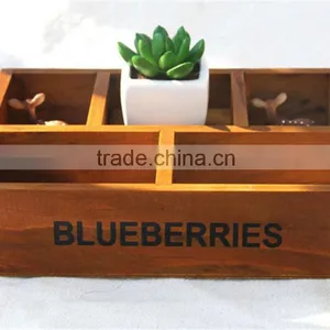 Antique Wood Serving Trays,personalized Flower Wood Tray, Wood Packing Tray thumbnail-2