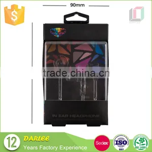 GuangDong Manufacture Unique Design Custom Logo Recyclable Headphone Earphone Paper Packing Boxes thumbnail-3