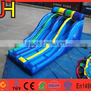 2016 Triple Splash Adult Size Giant Inflatable Water Slide With Pool thumbnail-4
