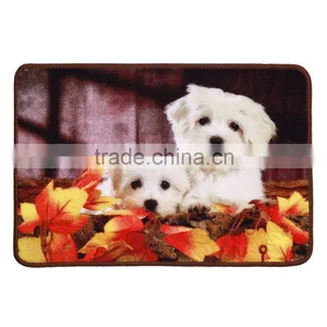 3D Dog Design Printed Door Mat thumbnail-1