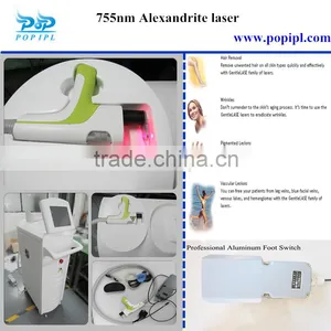 755nm Laser Alexandrite Laser Price Hair Removal Treatment POPOPL- Laser Alexandrite 755 nm thumbnail-6