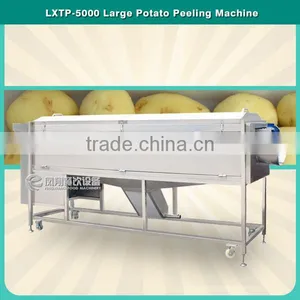 Large Type Screw Vegetable Washer Potato Peeler Taro Washing Ginger Peeling Machine thumbnail-3