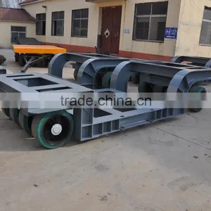 Low Bed Semi Trailer/Heavy Duty Equipment Transport Semi Trailer thumbnail-1
