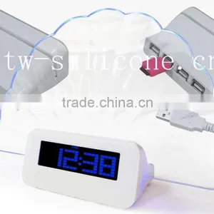 Digital World Time LED Alarm Clock With Calendar thumbnail-4