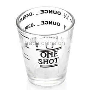 1.5oz Scale Shot Glass & Spirit Glass for Drinking,Vodka Glass, Custom Glassware Shot Glass thumbnail-1