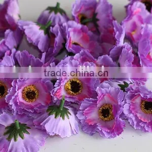 Silk Artificial Flower Head thumbnail-1
