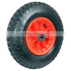 Top Quality 400-8 Plastic Centred Pneumatic Tubless Wheels thumbnail-1