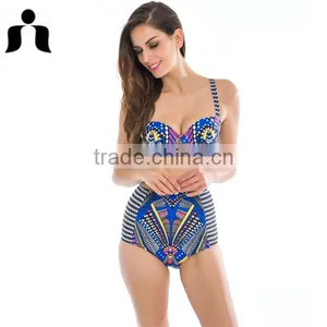 2017 Hottest New Fashionable High Waist Swim Wear thumbnail-1