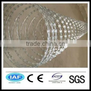 Wholesale China CE&ISO Certificated Sharp Razor Barbed Wire(pro Manufacturer) thumbnail-1