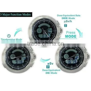 Wrist Nuclear PM1208 (leather Strap) Gamma Master II, Radiation Watch Calibrated by Polimaster Ltd.(Belarus) thumbnail-4