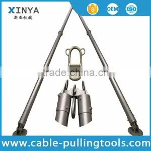 Aluminum Alloy A-shape Tubular Gin Pole thumbnail-1
