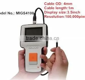 3.5 Inch LCD Industrial Endoscope Camera With LED Camera 4mm thumbnail-1