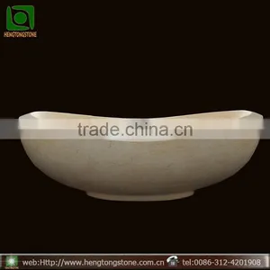 Bathroon Yellow Marble Bathtub Price thumbnail-1